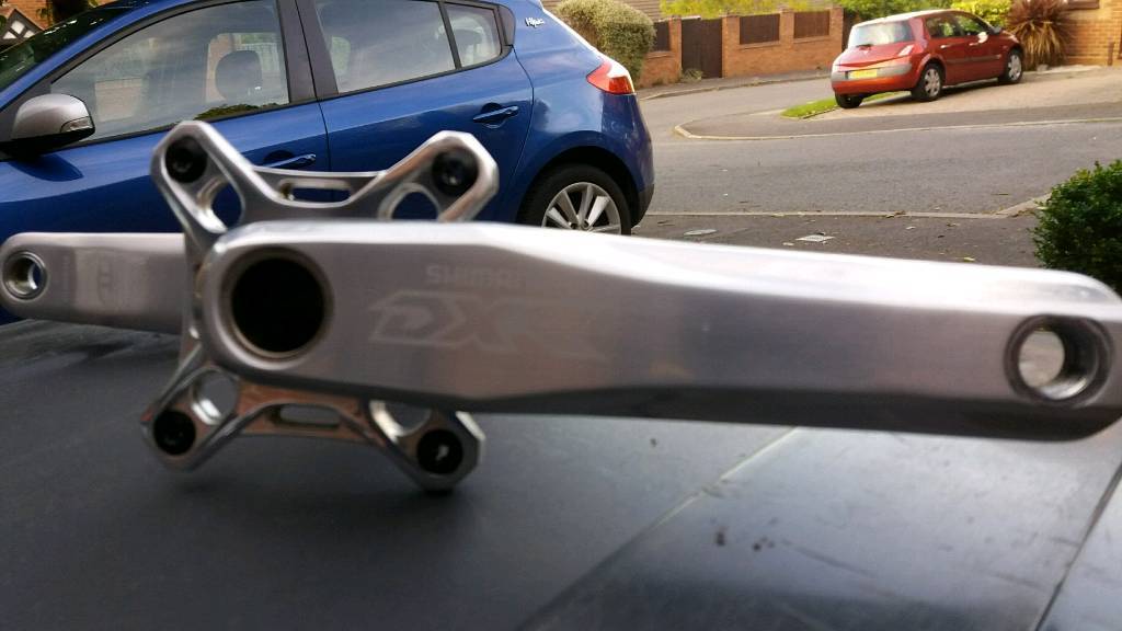 shimano dxr cranks